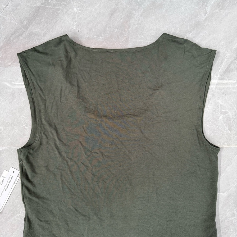 Women’s Bar III Bodycon Scoop Neck Sleeveless Jersey Bodysuit XL - Picture 11 of 16